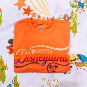 Peach 1955 Disneyland Parks Hanes tee